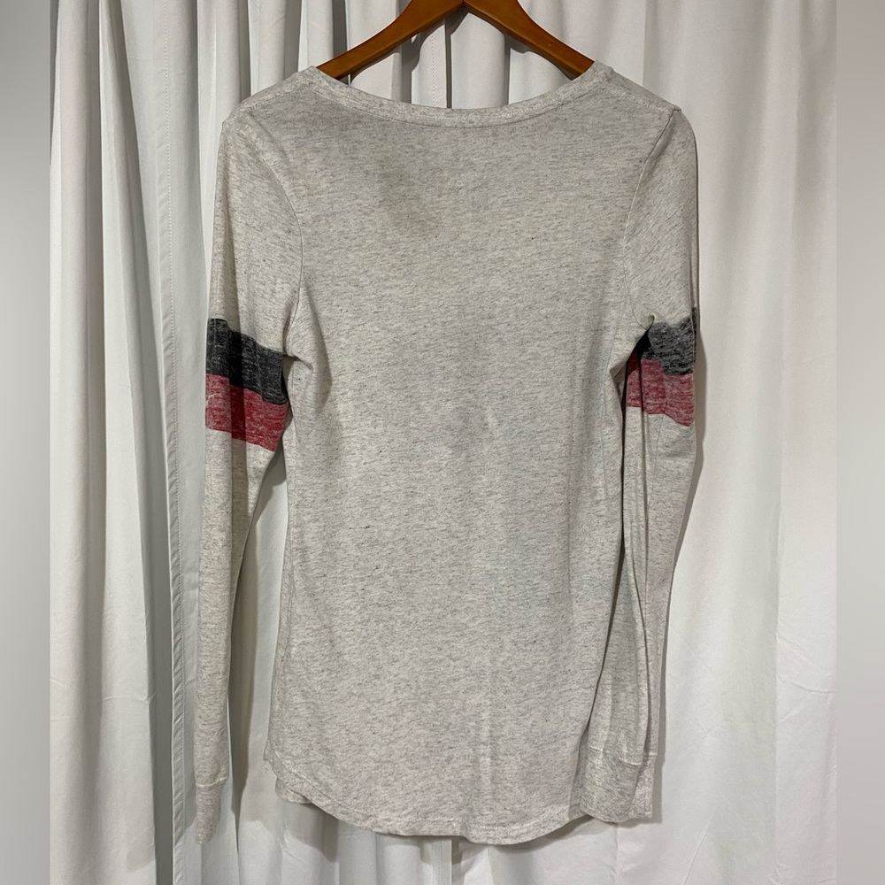 Nike NFL Team Apparel Long Sleeve Women’s Gray Atlanta Falcons Top Size Large - Picture 5 of 7